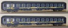 44006 LS Models Set of 2 Passenger couchette cars type Bcm